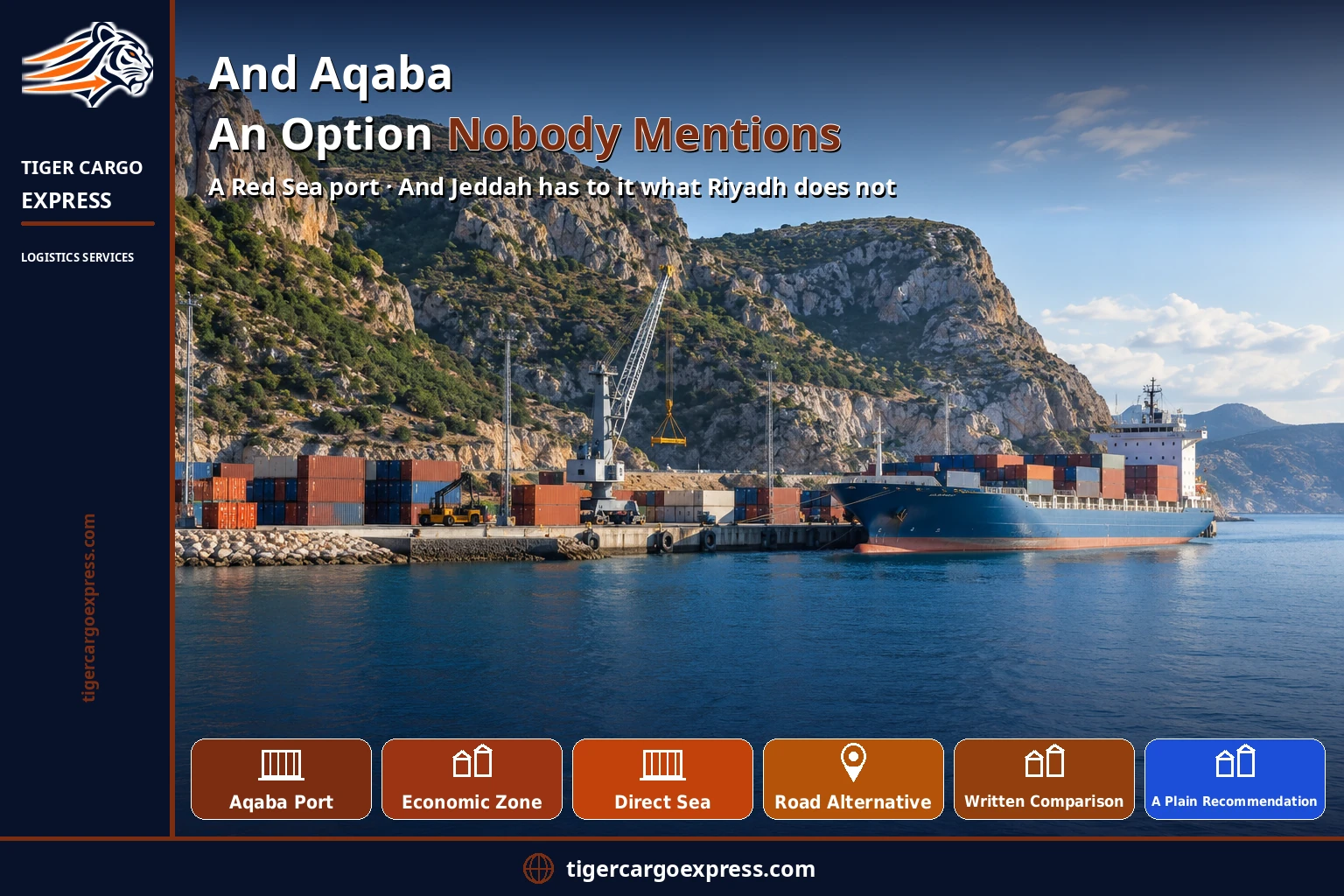 Aqaba Port — a sea option nobody mentions when shipping from Jeddah