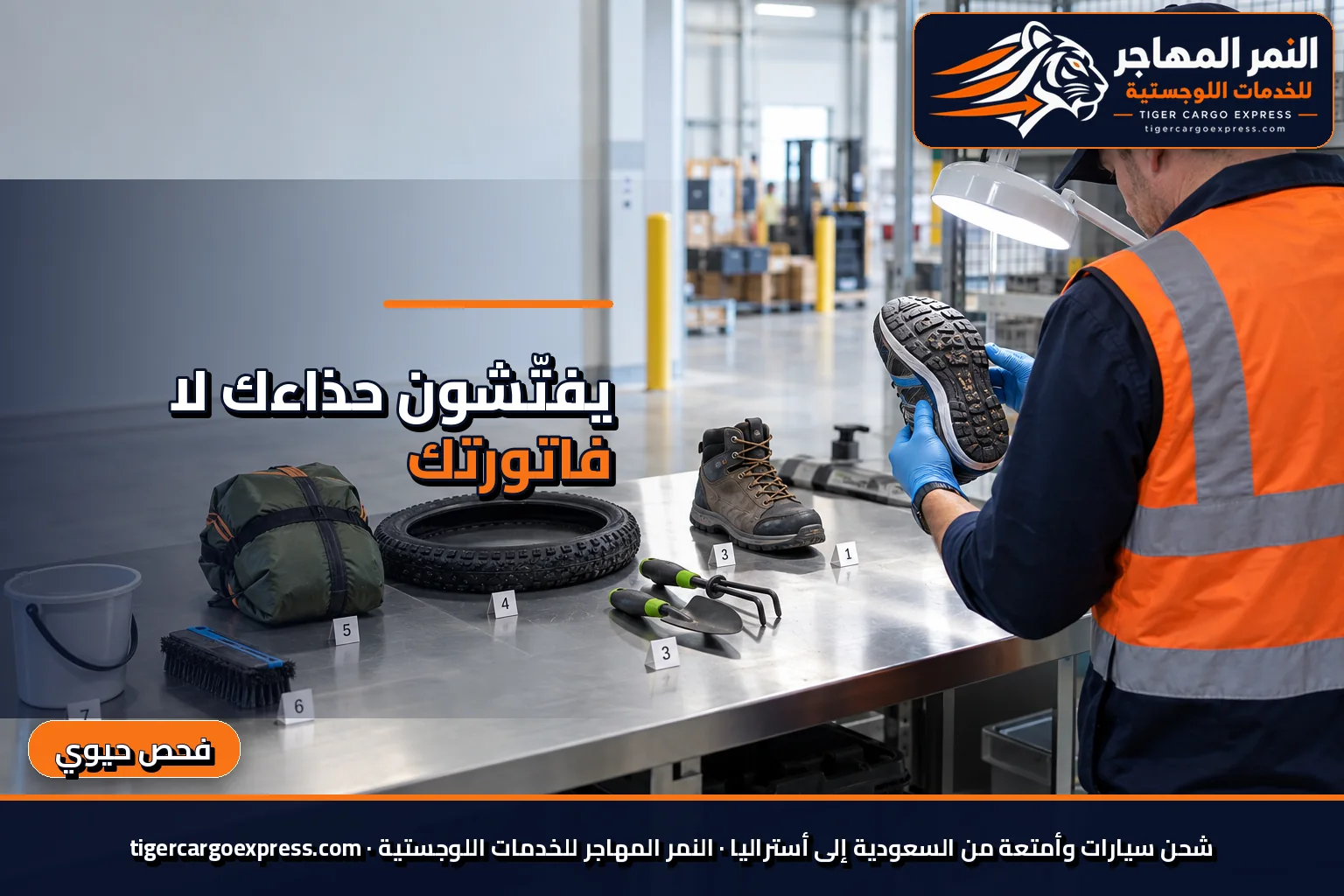 الفحص الحيوي لأصناف الخطر في أستراليا وتنظيف الأحذية وأدوات الحديقة