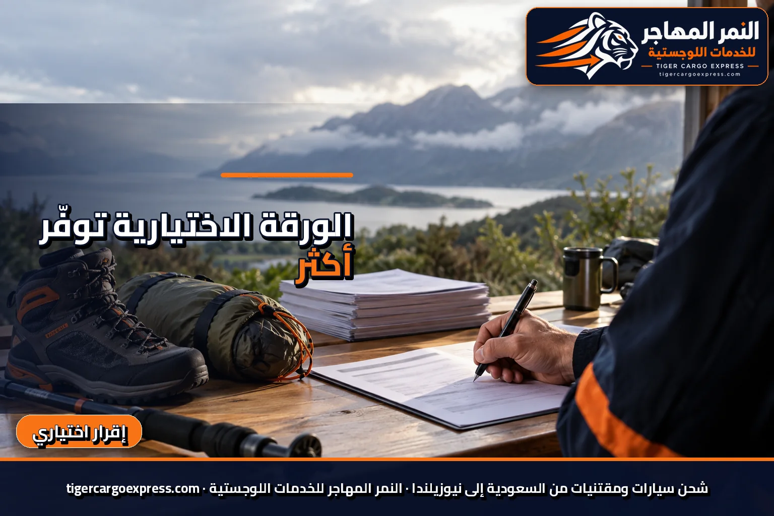الإقرار التكميلي الاختياري للأمن الحيوي في نيوزيلندا بجانب معدات نظيفة