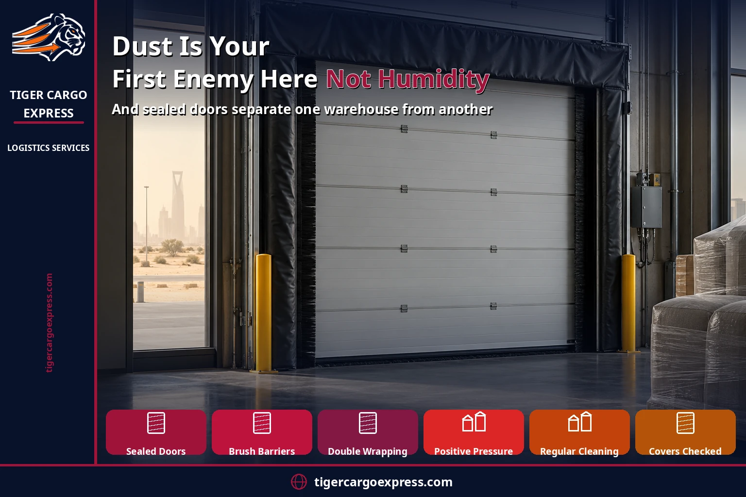Dust is your first enemy here, not humidity