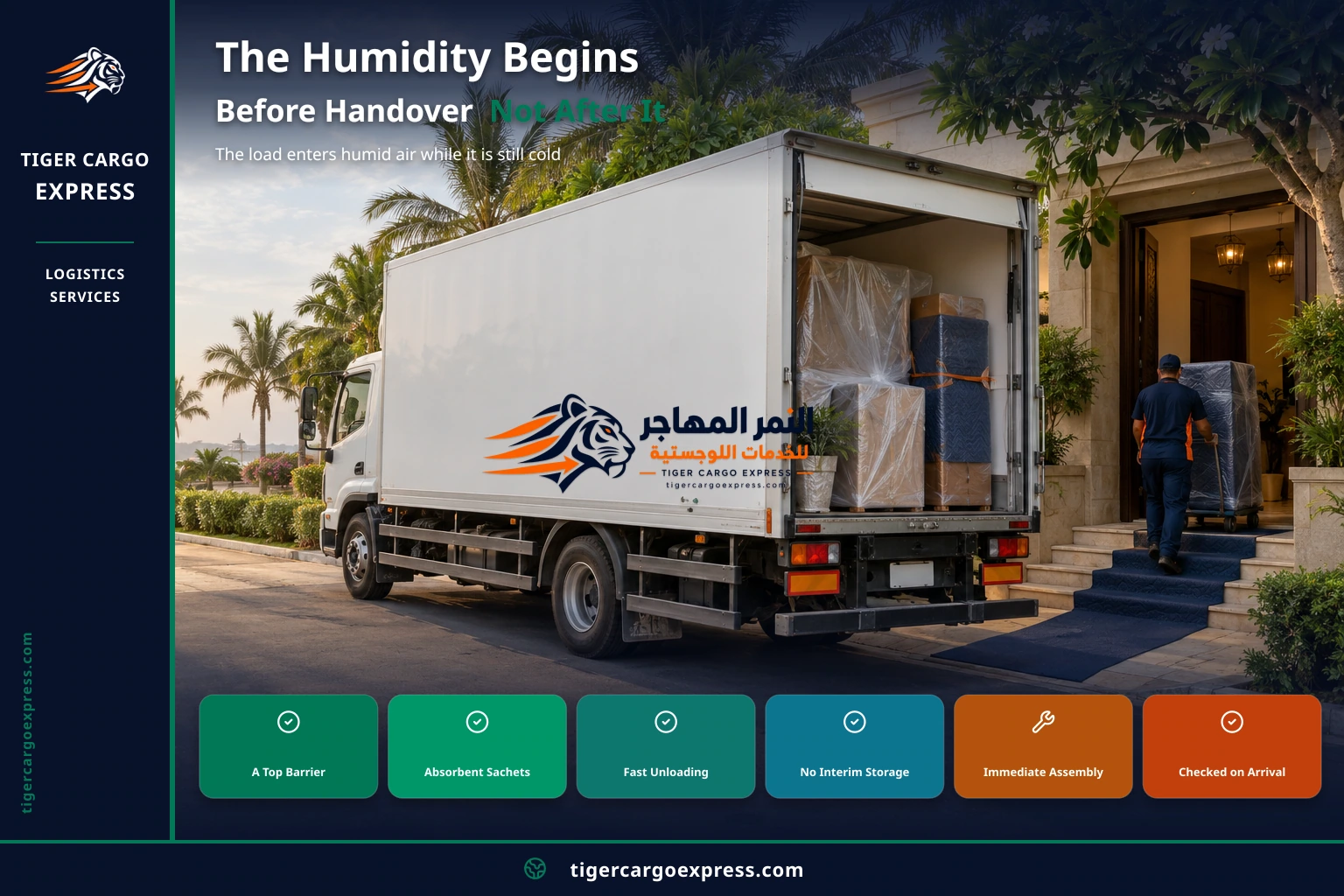 The humidity begins before handover, not after