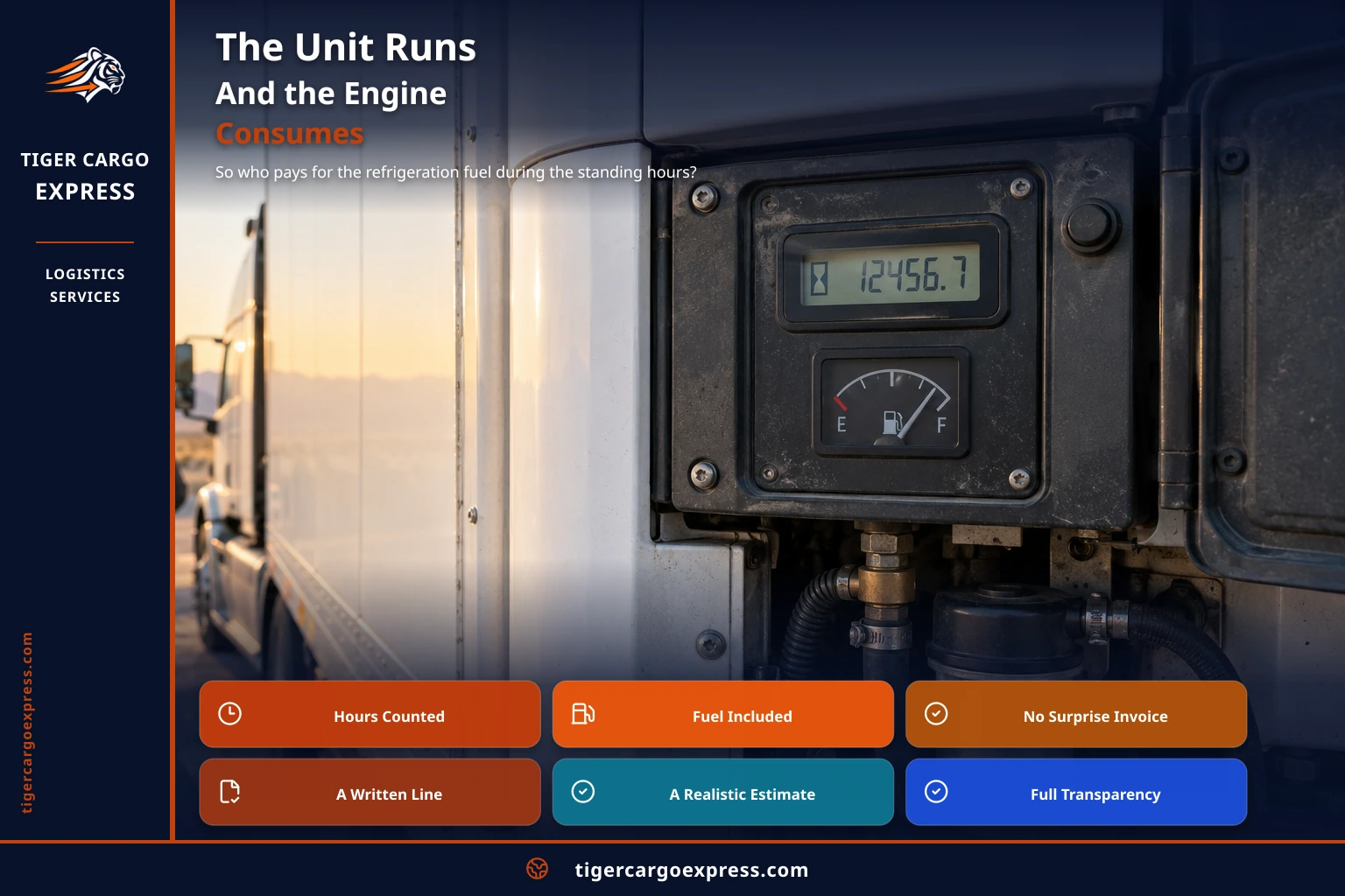The unit runs and the engine consumes — so who pays?