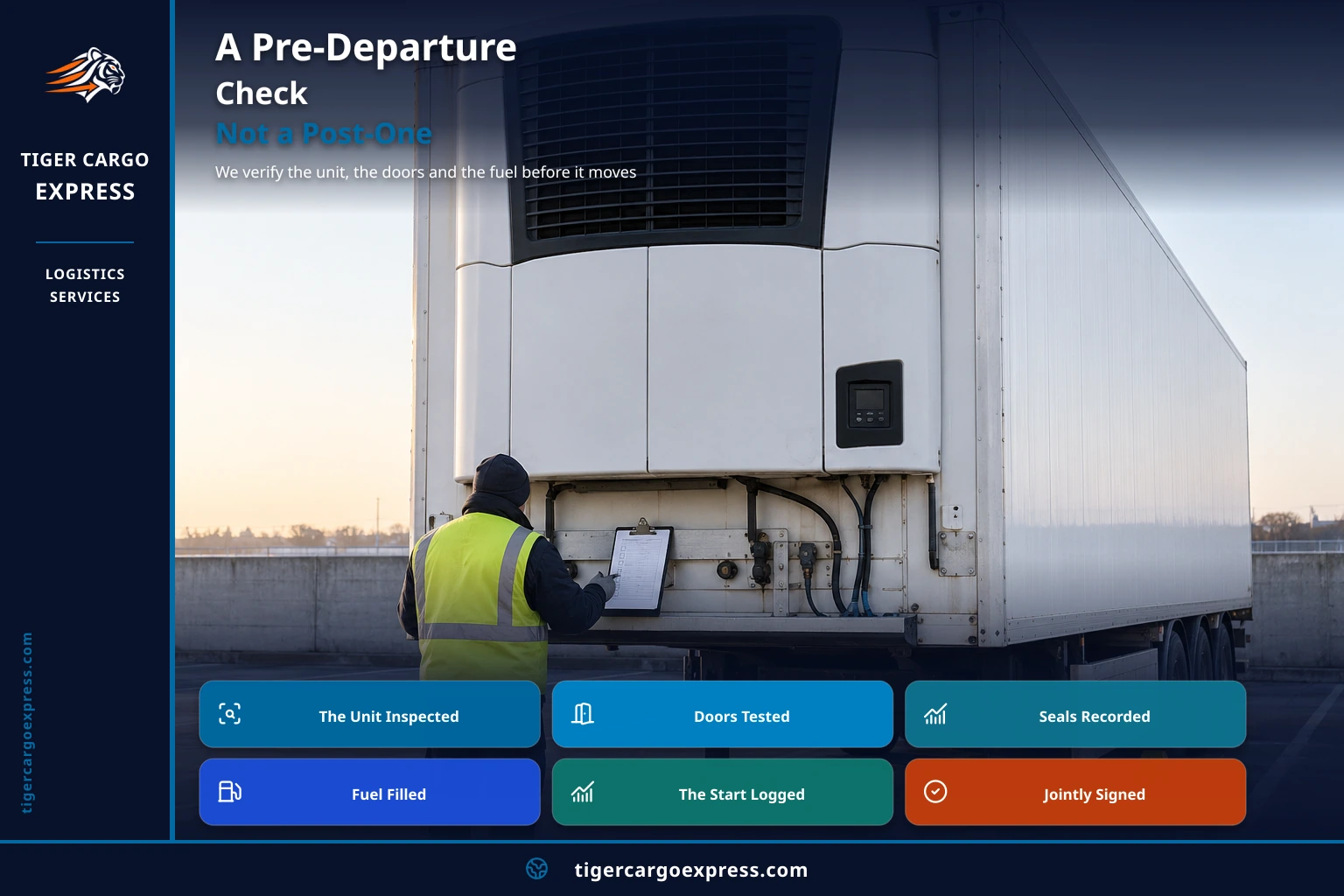 A pre-departure check rather than a post-one