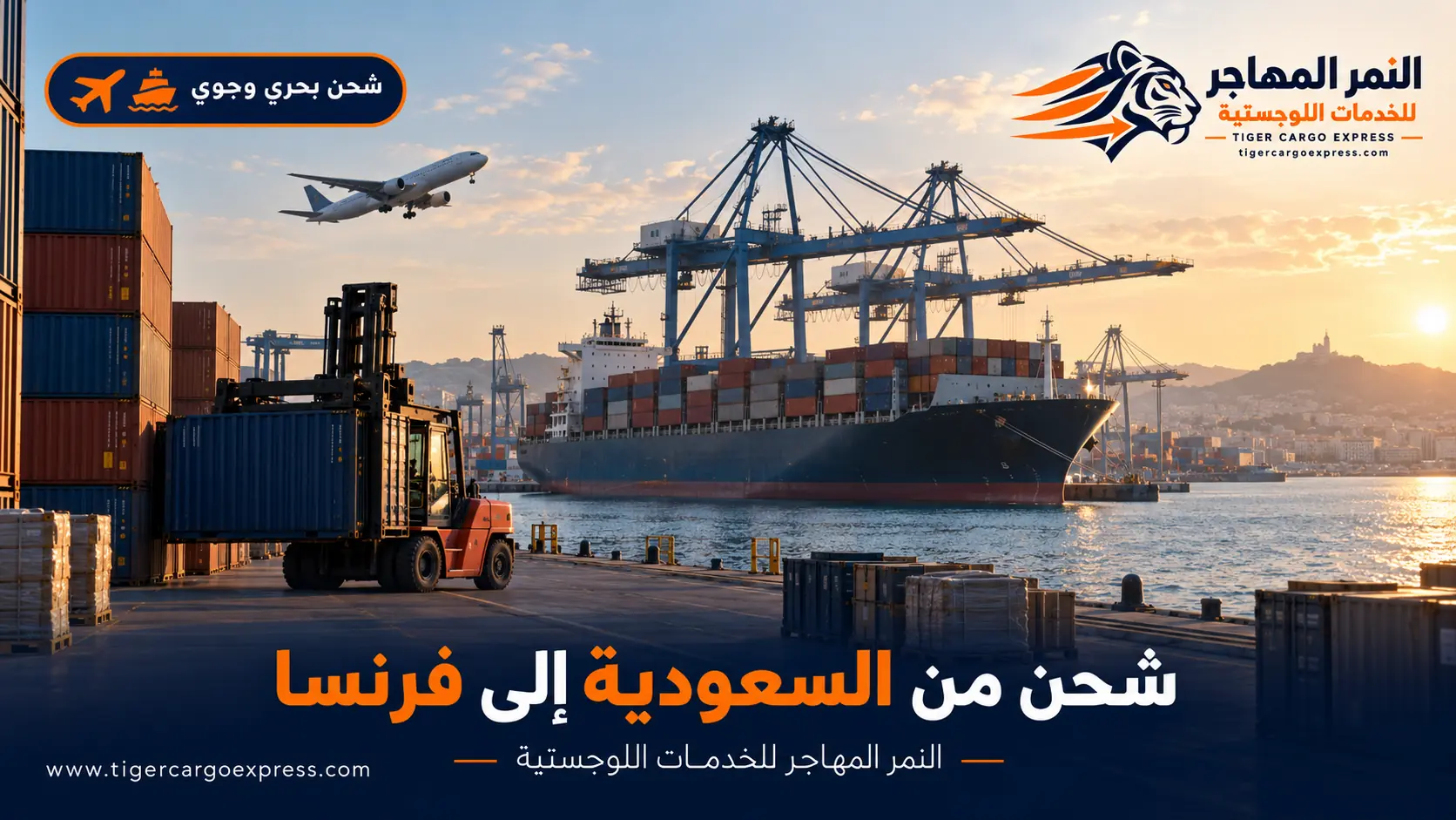 المسار البحري من السعودية إلى فرنسا عبر قناة السويس والمتوسط