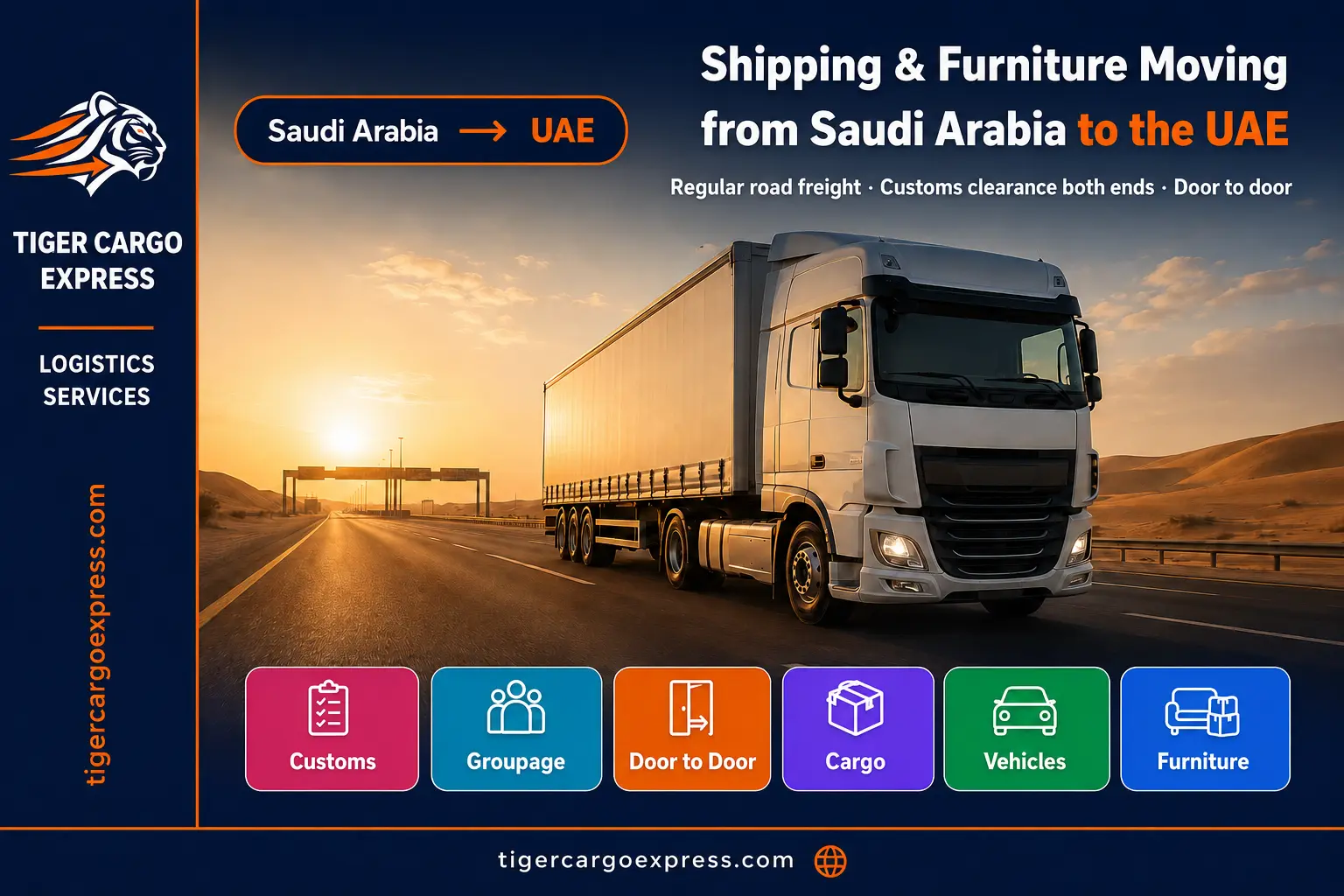 Shipping and Furniture Moving Company from Saudi Arabia to the UAE 0506688227 Direct Line, No Consolidation Delays