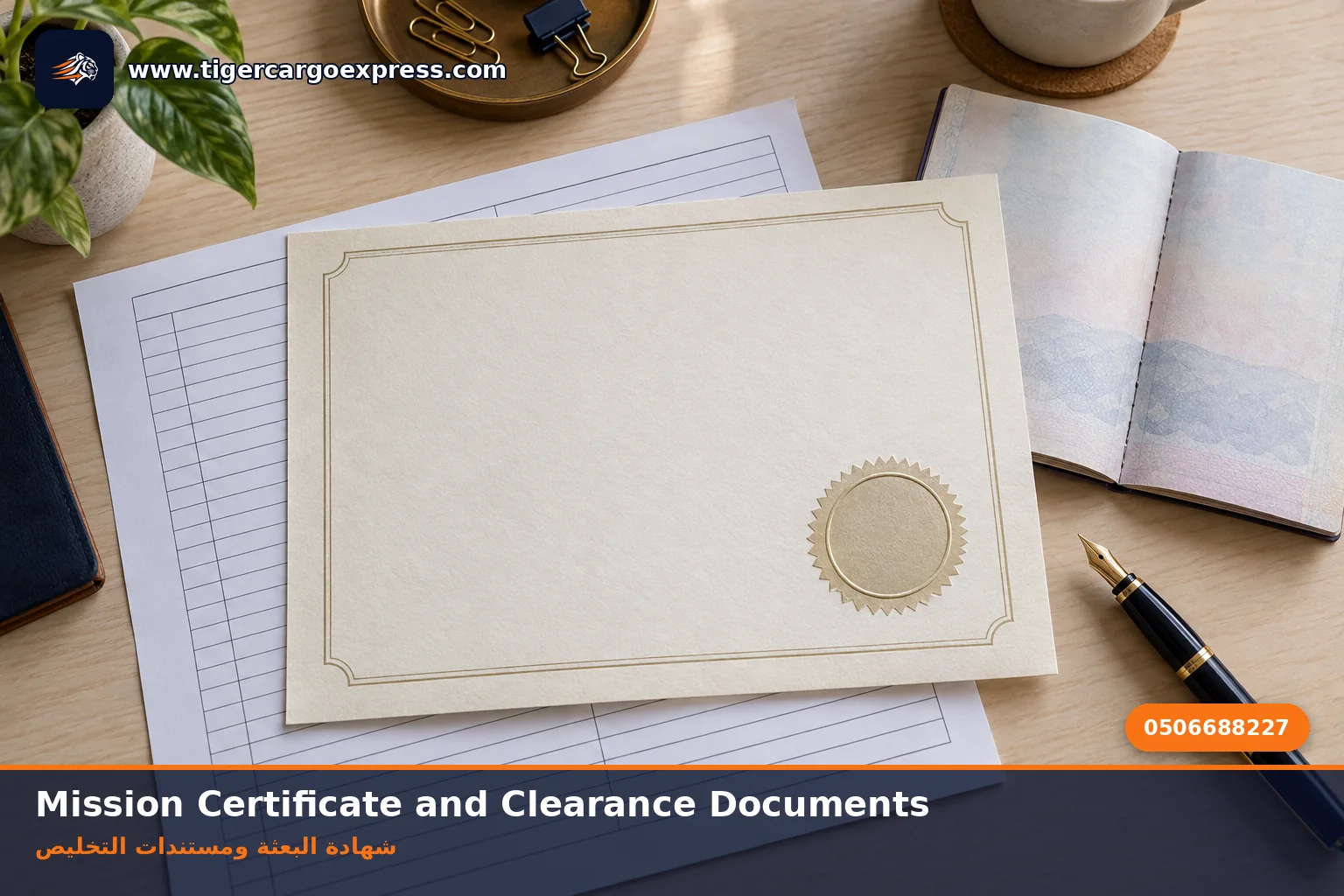 Documents required for shipping from Saudi Arabia to Bangladesh, the mission certificate and inventory list
