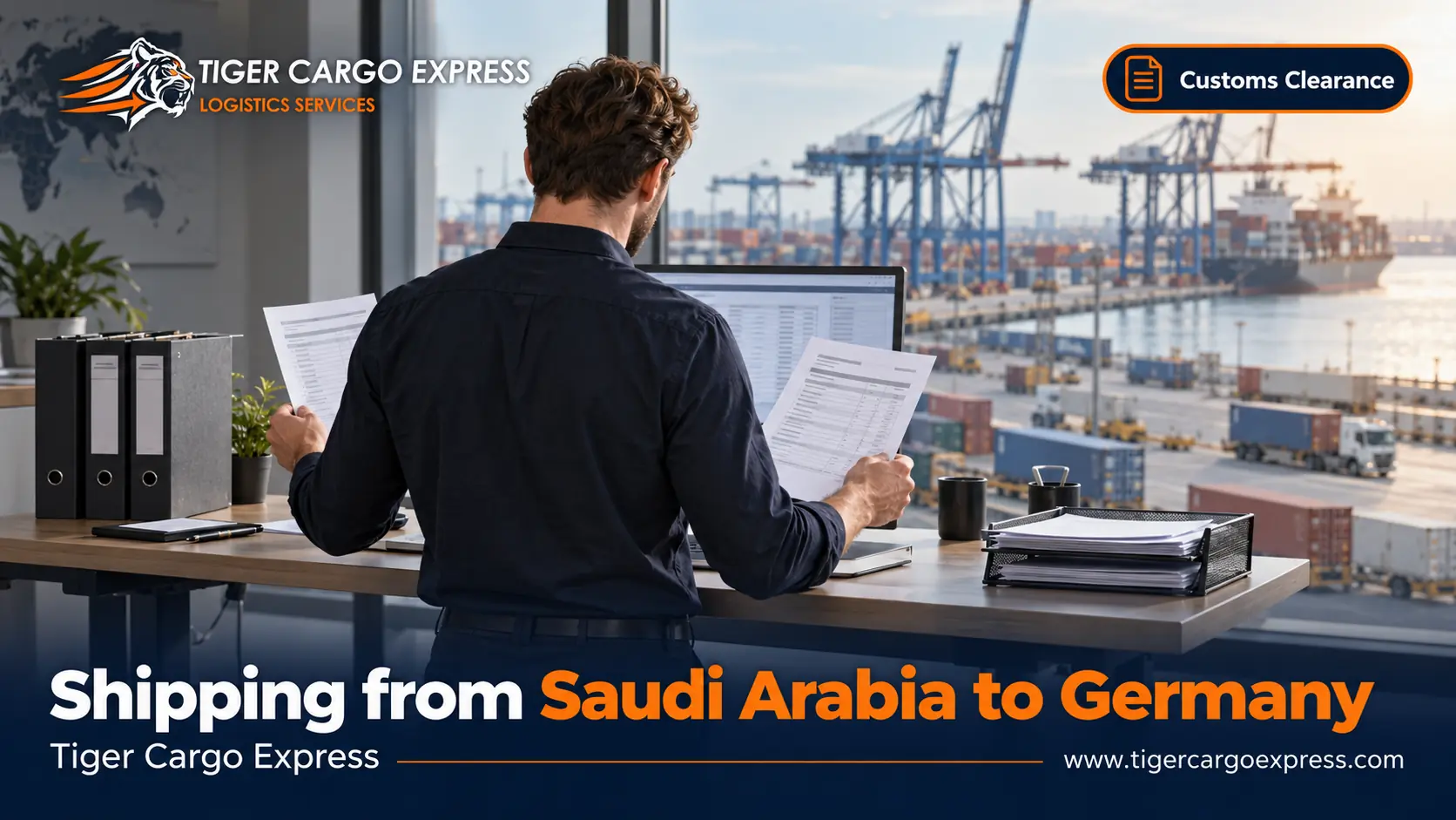 Documents required for shipping from Saudi Arabia to Germany and the customs declaration