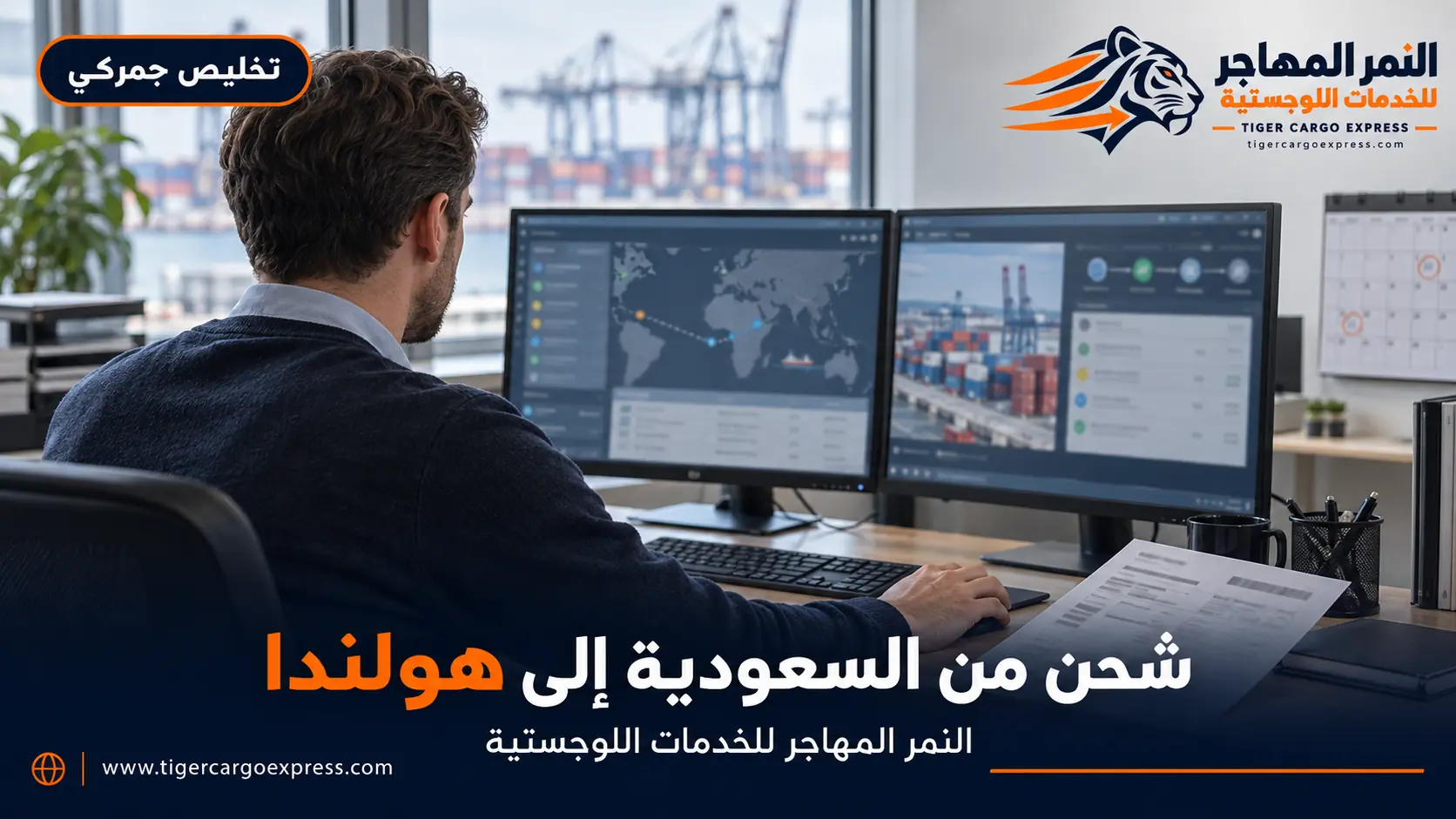 المستندات المطلوبة للشحن من السعودية إلى هولندا ومتابعة الحاوية