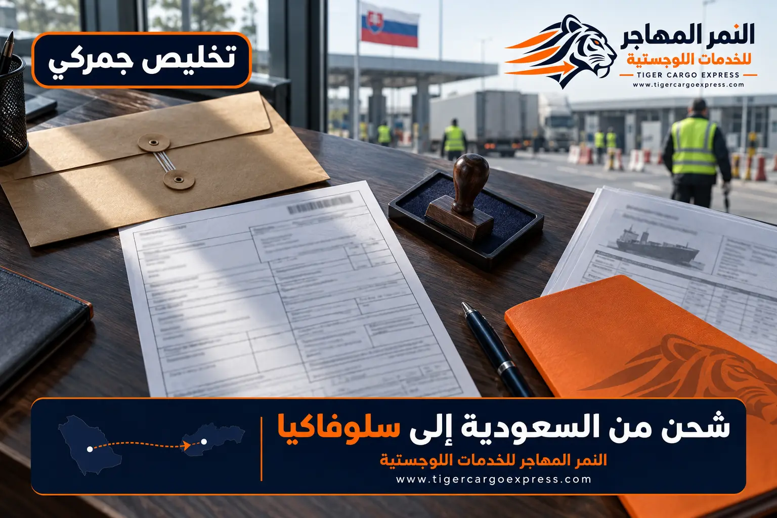 المستندات المطلوبة للشحن من السعودية إلى سلوفاكيا ووثيقة العبور الجمركي المختومة