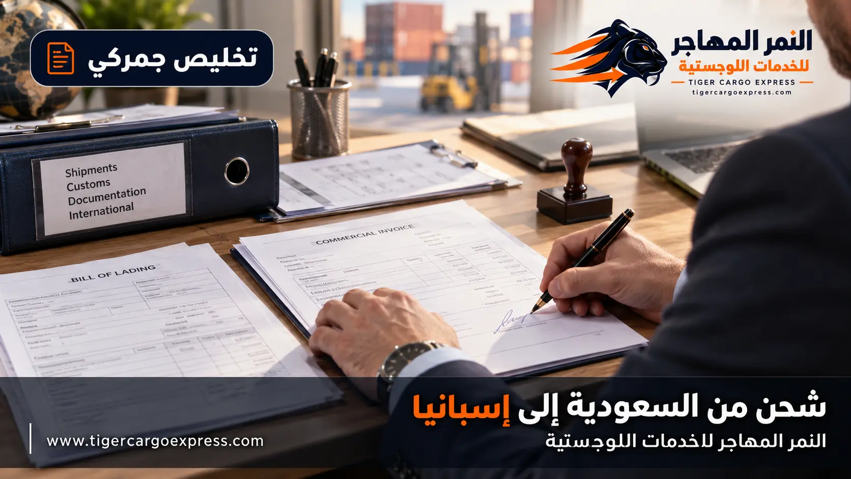 المستندات المطلوبة للشحن من السعودية إلى إسبانيا والشهادة القنصلية