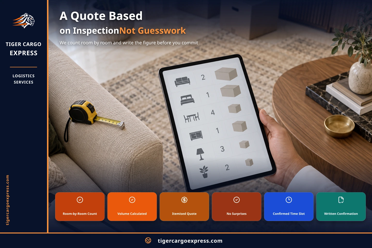 A price built on the survey, not the phone