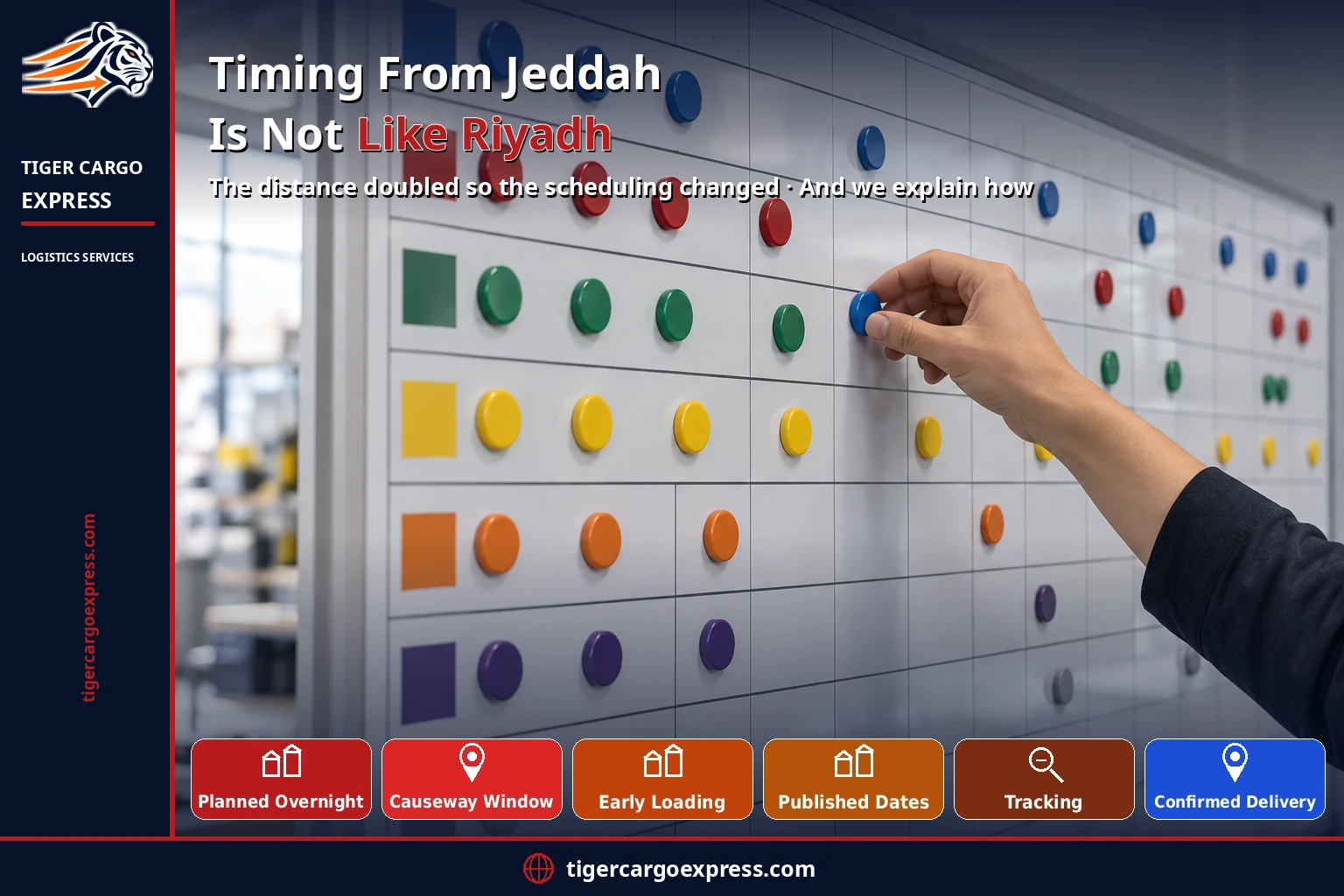 Timing from Jeddah is not like Riyadh — the distance doubled so the scheduling changed