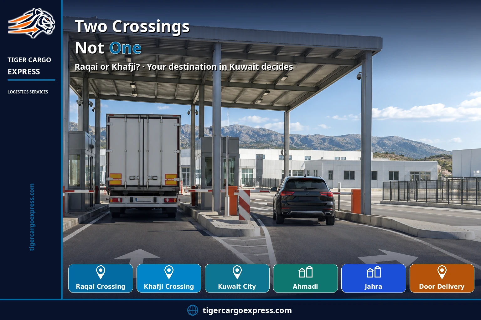 Two crossings, not one — Raqai or Khafji?
