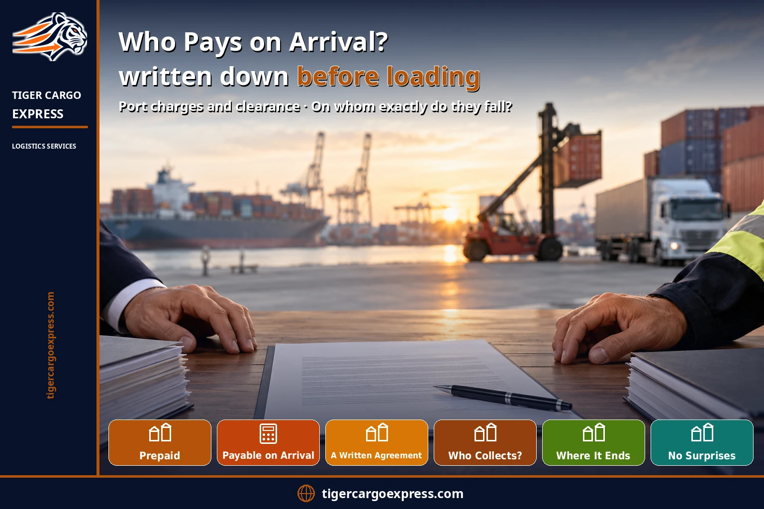 Who pays on arrival? — the question that settles your bill
